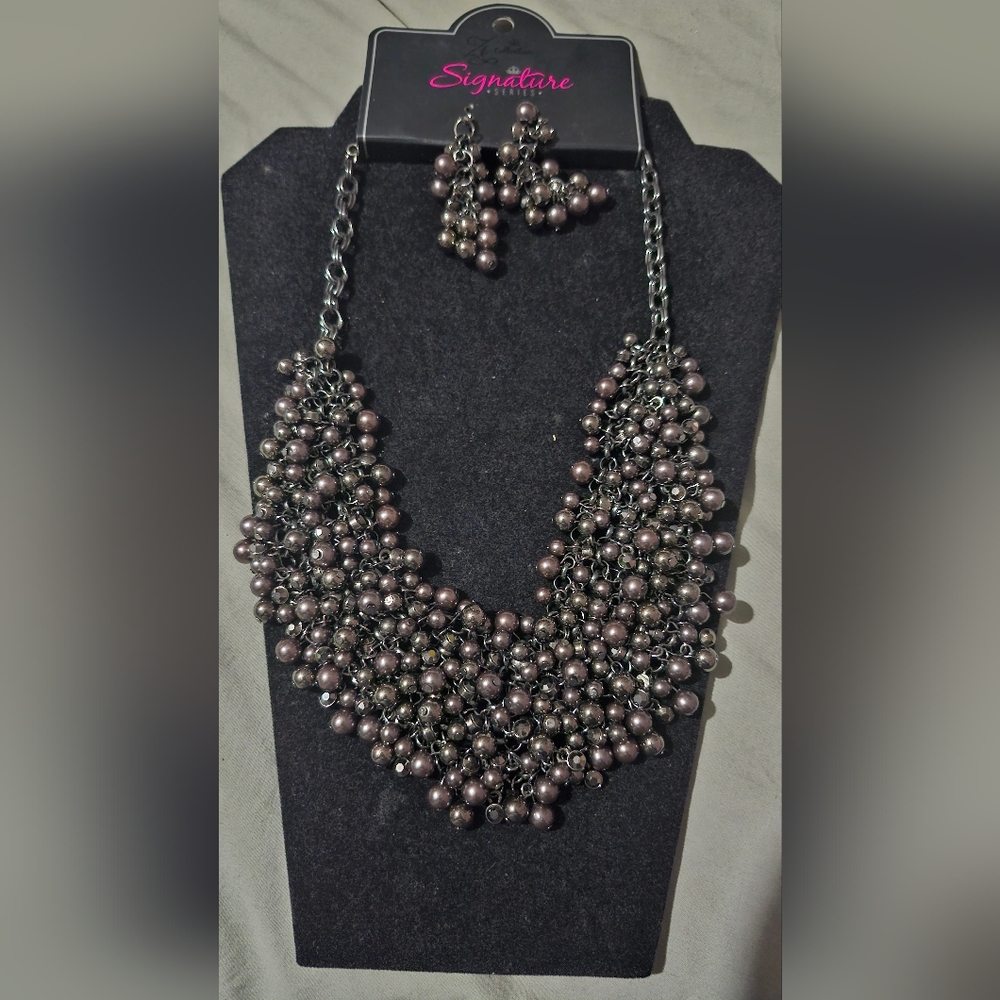 Paparazzi Silver Necklace with Multi-Strand Design